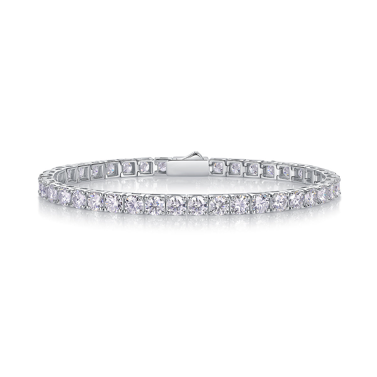 Gravitation Luxury Fashion Mossan Diamond S925 Silver Bracelet
