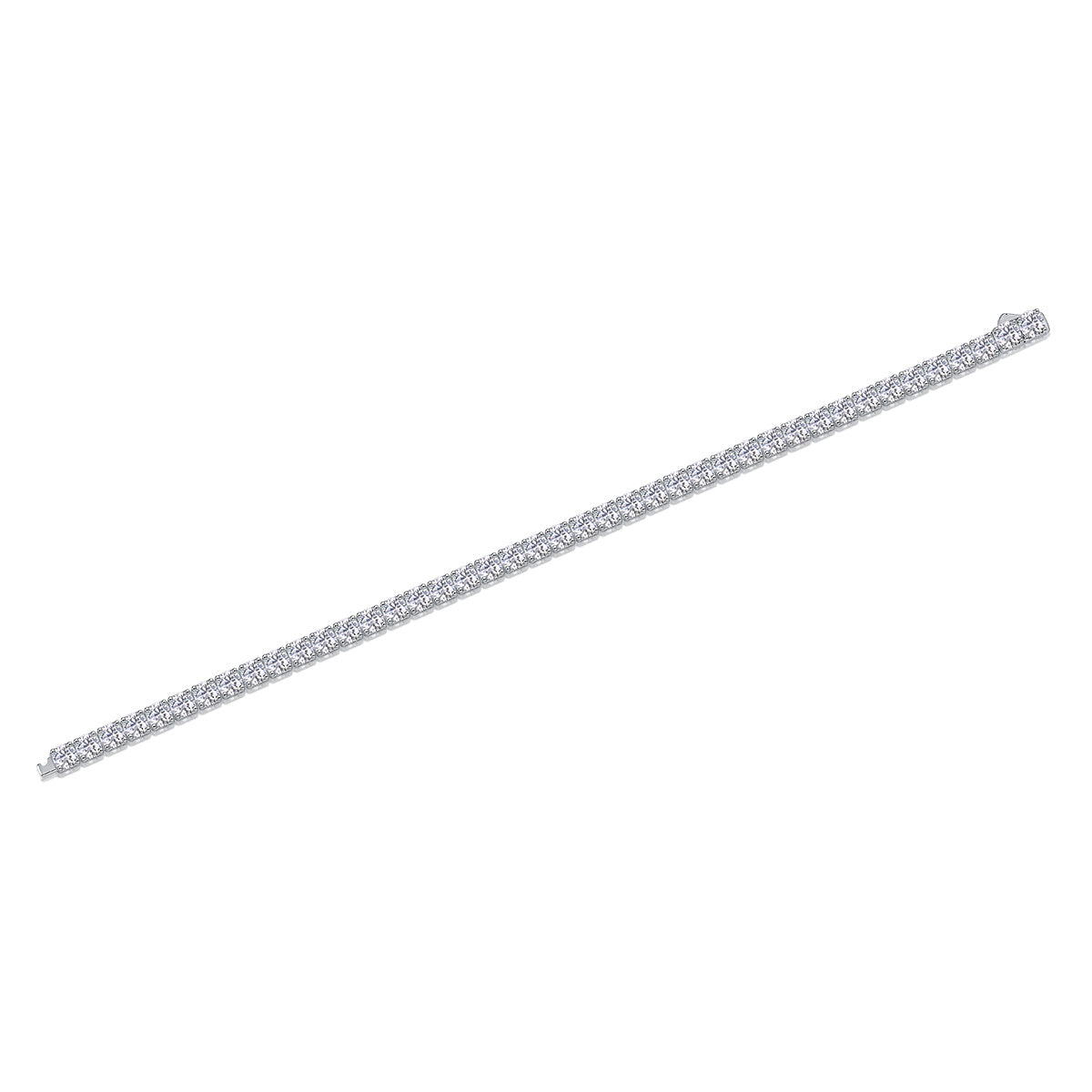 Gravitation Luxury Fashion Mossan Diamond S925 Silver Bracelet