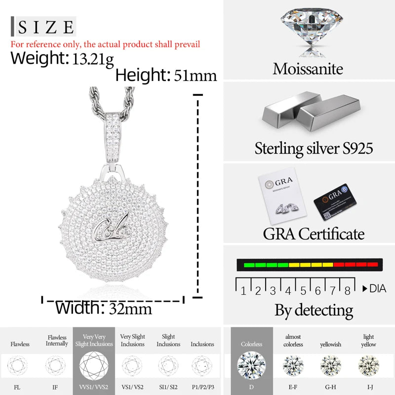 High Quality Unisex Beer cap Pendant Iced Out For Men Hip Hop Jewelry Gifts Accessories