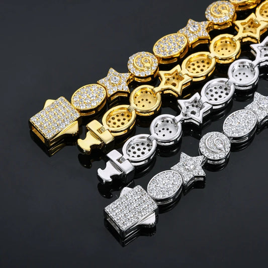 Unisex VVS Moissanite 925 Chains Necklaces Woman Chain For Men'S Hip Hop Jewelry