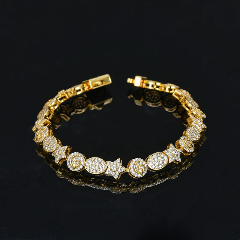 Unisex VVS Moissanite 925 Chains Necklaces Woman Chain For Men'S Hip Hop Jewelry