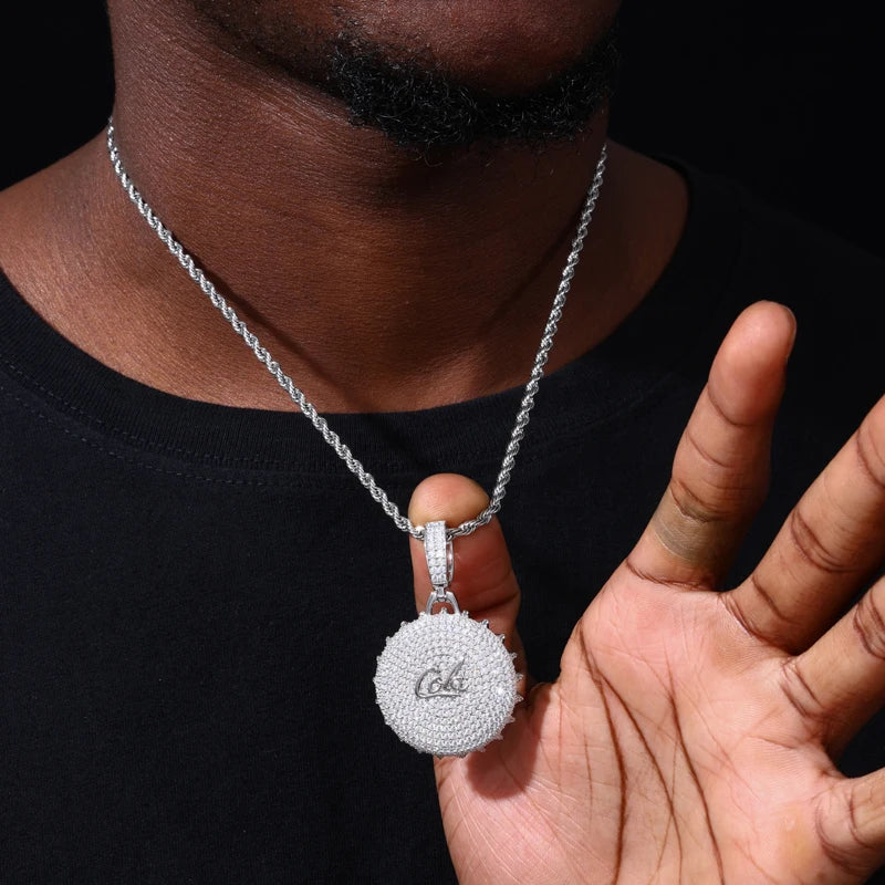 High Quality Unisex Beer cap Pendant Iced Out For Men Hip Hop Jewelry Gifts Accessories